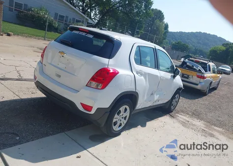 2017 Chevrolet Trax Ls из США, поврежденный, VIN 3GNCJKSB2HL271720